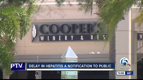 Cooper's Hawk Winery and Restaurant learned of hepatitis A case May 21, health department notified public May 23