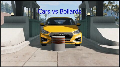 Cars vs Bollards