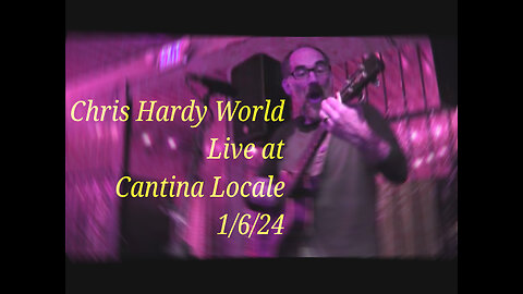 I Felt the Cold and It Made Me Warm - Chris Hardy World Live!