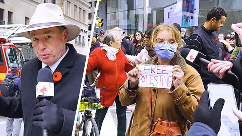 Despicable! Pro-Hamas demonstrator disrupts Toronto’s Remembrance Day ceremony