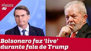 Bolsonaro critica relação de Lula com o Irã