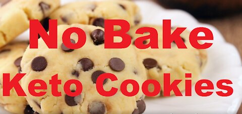 No Bake - Keto Chocolate Chip Cookie Recipe