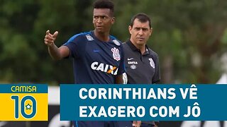 Corinthians se une e vê EXAGERO com JÔ após GOL DE MÃO!