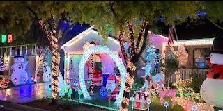 Let It Glow: Vegas-area home showing off its Christmas spirt