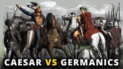 How were the Germans defeated by Julius Caesar? (58 BC) - Gallic Wars