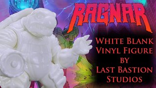 Ragnar White Blank Vinyl Figure by Last Bastion Studios