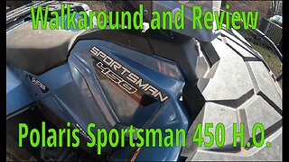 2021 Polaris Sportsman 450 H.O. Walkaround and Review