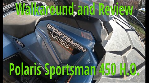 2021 Polaris Sportsman 450 H.O. Walkaround and Review