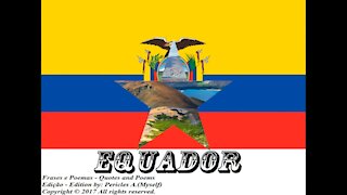 Bandeiras e fotos dos países do mundo: Equador [Frases e Poemas]