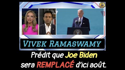 Vivek Ramaswamy prédit que Joe Biden sera REMPLACÉ d’ici août.