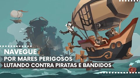 Pirates Outlaws - Navegue por Mares Perigosos Guiando Heróis na Luta Contra Piratas e Bandidos