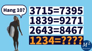 The "Hang Ten" Logic Puzzle with Solution | Solve This! #numberpuzzle | Minute Math