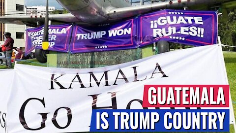 Kamala Harris GREETED AT GUATEMALA AIRPORT WITH MASSIVE SIGN TELLING HER TO GO HOME