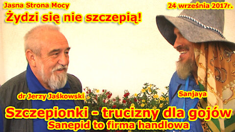 Żydzi się nie szczepią! Szczepionki - trucizny dla gojów! Sanepid to firma handlowa!