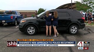 Teens get behind-the-scenes look at police work in Shawnee
