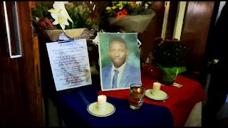 SOUTH AFRICA - Johannesburg - Memorial service for Kulani Mathebula (Video) (iaY)