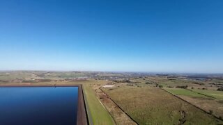 Deer Hill Reservoir Meltham 4K Drone 13 Oct 22-1