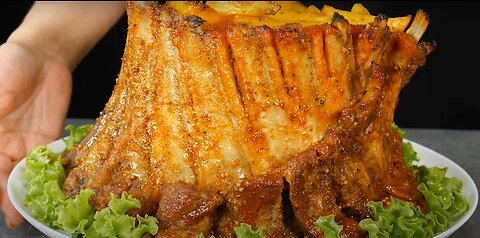 🔥I'm not frying pork ribs anymore! 💯AWESOME recipe for oven meat! MEGA DELICIOUS AND BEAUTIFUL! A