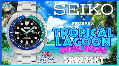 Good Ole Turtle! | Seiko Prospex Tropical Lagoon Special Edition 200m Automatic Diver Unbox & Review