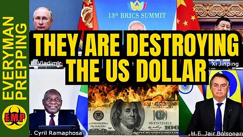 Saudi Arabia And BRICS Nations Are Destroying the US Dollar - Preserve Your Money Now - Prepping