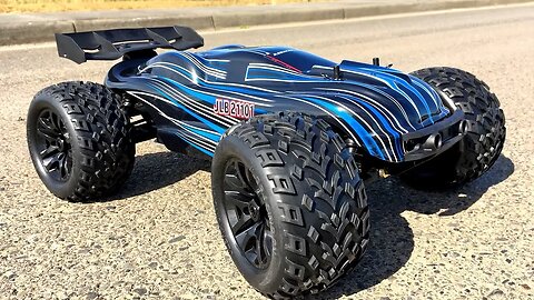 JLB Racing Cheetah Brushless RC Truggy With New 120A ESC Maiden Run