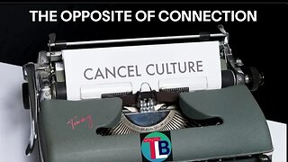 THE OPPOSITE OF CONNECTION