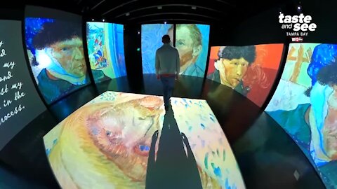 Van Gogh Alive at The Dali Museum | Giant Adventure