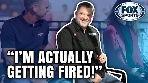 Tony Stewart Says He's "Getting Fired" From Fox Sports