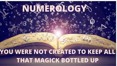 NUMEROLOGY IS THE ELIXER