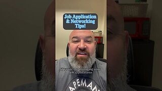 Job Application & Networking Tips!