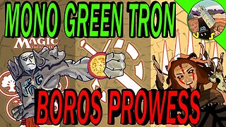 Mono Green Tron VS Boros Prowess｜Blast Zone Rocks｜Magic the Gathering Online Modern League Match