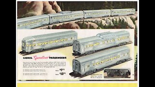 Lionel 2500 Series Aluminum Passenger Cars 1952-53