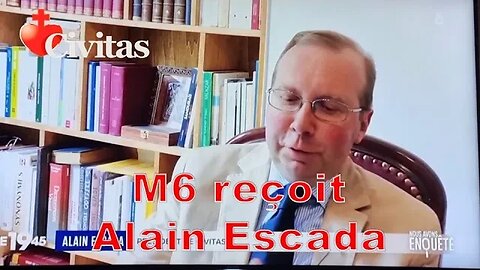 Alain Escada président de Civitas au JT de M6
