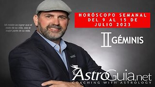 ♊ GEMINIS - HORÓSCOPO SEMANAL DESDE EL 9 AL 15 DE JULIO 2023 - JORGE ROQUE | ASTROGUIA