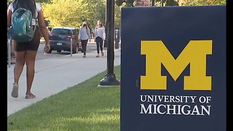 Surge in COVID-19 cases on college campuses in Michigan