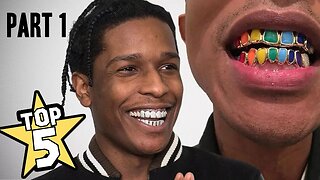 TOP 5 | RAPPER’S GRILLZ ( Travis Scott, Kevin Gates, ASAP Rocky )