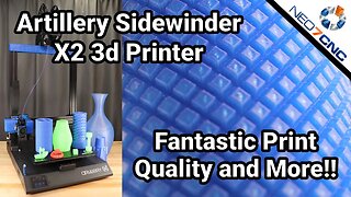 Artillery Sidewinder X2 3d Printer Review - A Larger, Affordable Bed Slinger Design + Great Features