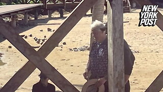 Bill Clinton spotted palling around with Gov. Gavin Newsom at luxury Mexican resort after Epstein doc dump