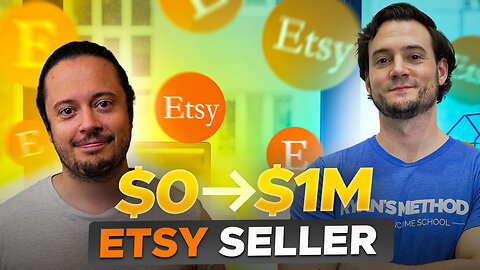 Andreas reveals Etsy strategy that took him from $0 to over $1M+ in sales 🚀