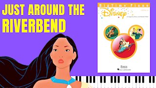 Just Around the Riverbend [Pocahontas] (BigTime Piano Disney)