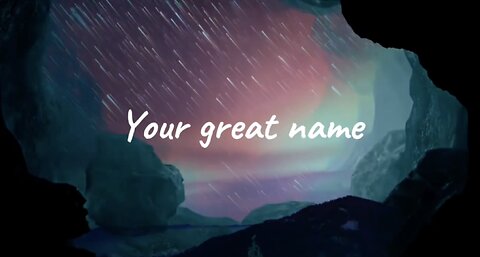 Your Great Name - Paul Wilbur - with Lyrics