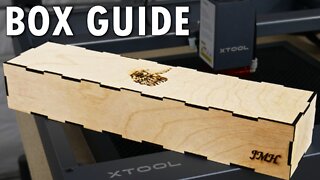 How To Make A Box - Full Guide - XTool D1 Pro 20W Diode Laser Cutting Project