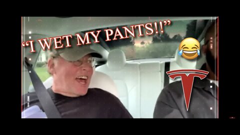 Tesla Acceleration Insanity! - Ludicrous Tesla Test Ride! - You CAN'T Miss These Reactions!! - LOL