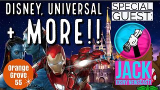 Disney World Expansion, Universal , Avatar At DCA , Vlogging + MORE !! w/ @DSNYNewscast