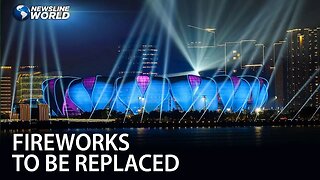 Digital light show to replace fireworks at opening ceremony