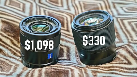 $1,098 Zeiss 24mm vs $330 Sigma 30mm