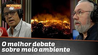 Amazônia, agro, aquecimento global: o melhor debate que vc vai ver hj sobre Meio Ambiente