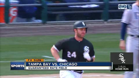 Matt Davidson hits late home run, Chicago White Sox top Tampa Bay Rays 2-1 for 1st home win