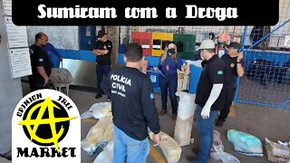 Policiais descobrem que droga foi roubada na delegacia na hora de queimar