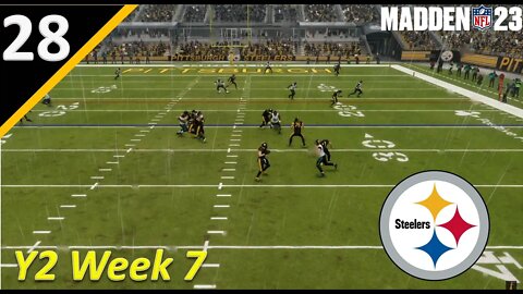 Back & Forth Game in the Rain l Madden 23 Pittsburgh Steelers Franchise Ep. 27